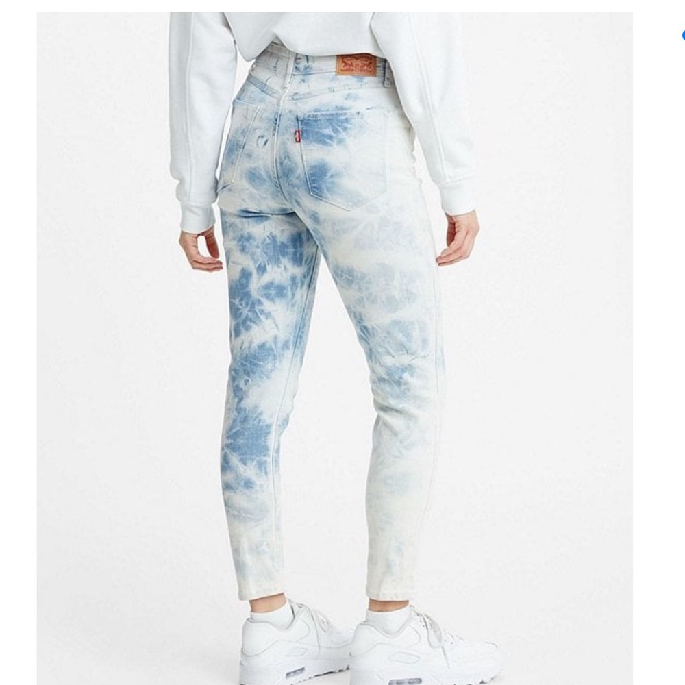 Levi's 721 High Rise Skinny Acid Wash Tie Dye Ankle Hypersoft🎀🎀